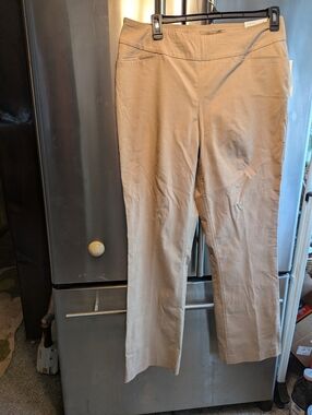 NWT Westbound Rayon Spandex Blend Stretch Bootcut Pull on Pants Sz 14Long